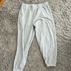 Gray comfy sweatpants